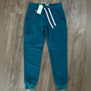 NWT Figs Caribbean Blue Zamora Pant